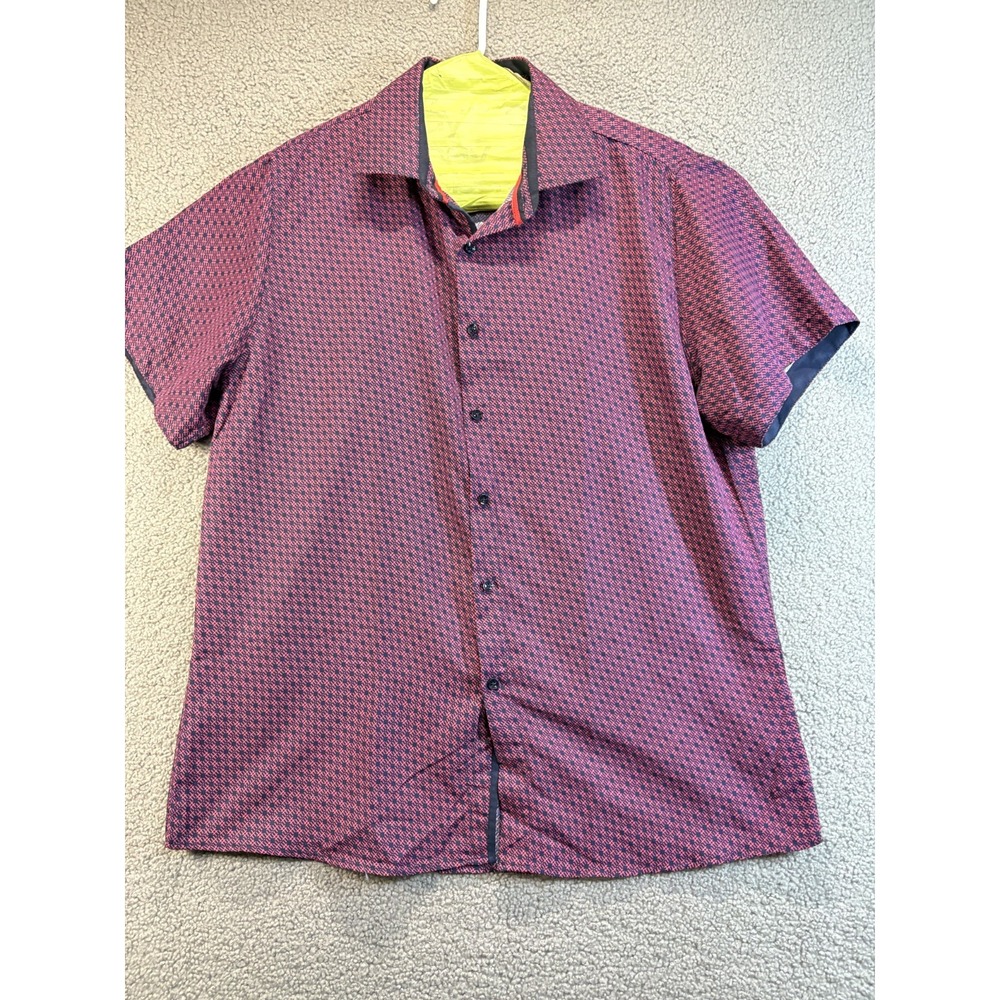 Silver‎ Stone Collection Men's   Dress Shirt. Size XXXL Preppy